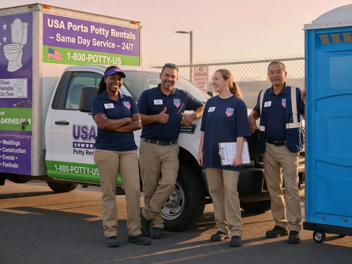 Porta Potty Rental company in Haddam, KS