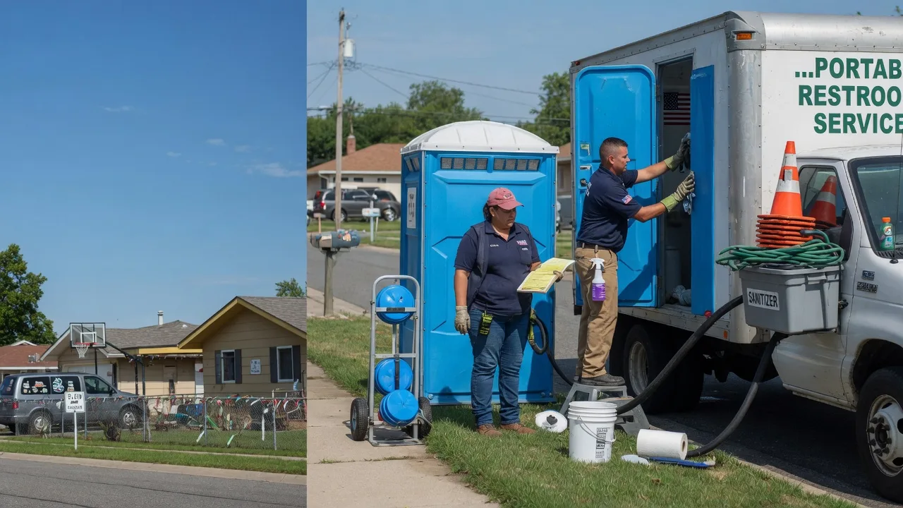 Portable Toilet Rental in Haddam, KS near me
